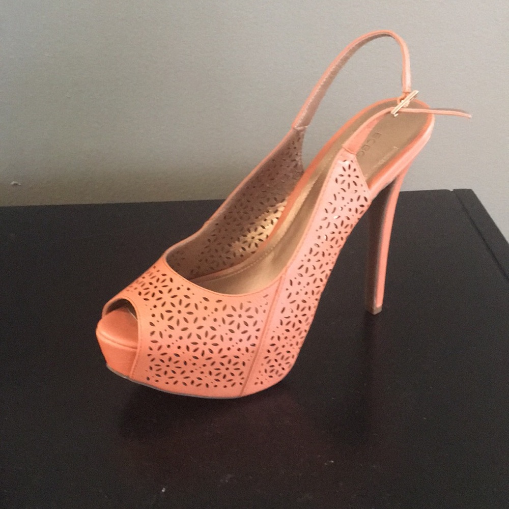 BCBGeneration laser cut stilettos